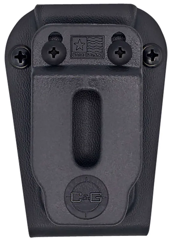 C&G Holsters Universal IWB/OWB Black Kydex Paper Compatible w/ Single Stack Sig P365/Glock 43X/Springfield Hellcat