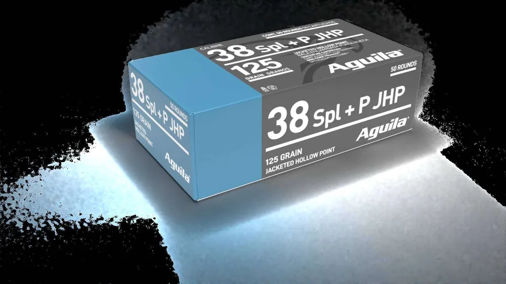 AGUILA 38 SPECIAL 125GR JHP 50RD 10BX/CS