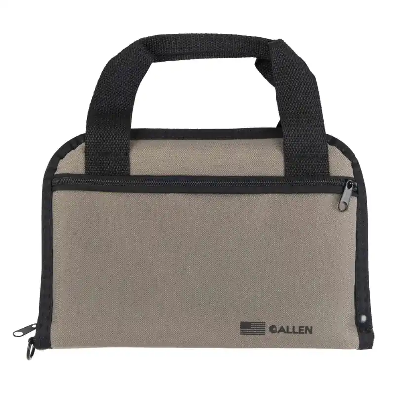 ALLEN 3644 PISTOL TOTE WITH POCKET TAUPE
