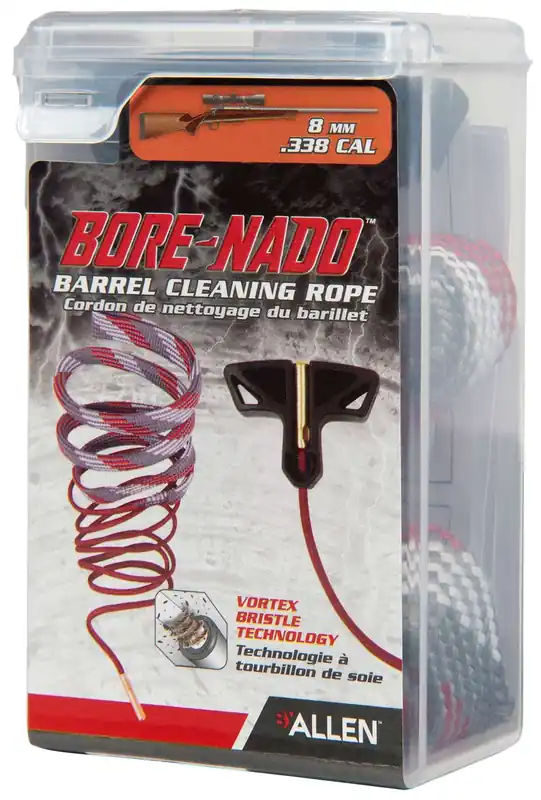 ALLEN 70723 BORE-NADO RIFLE CLEANING TOOL 8MM/.338