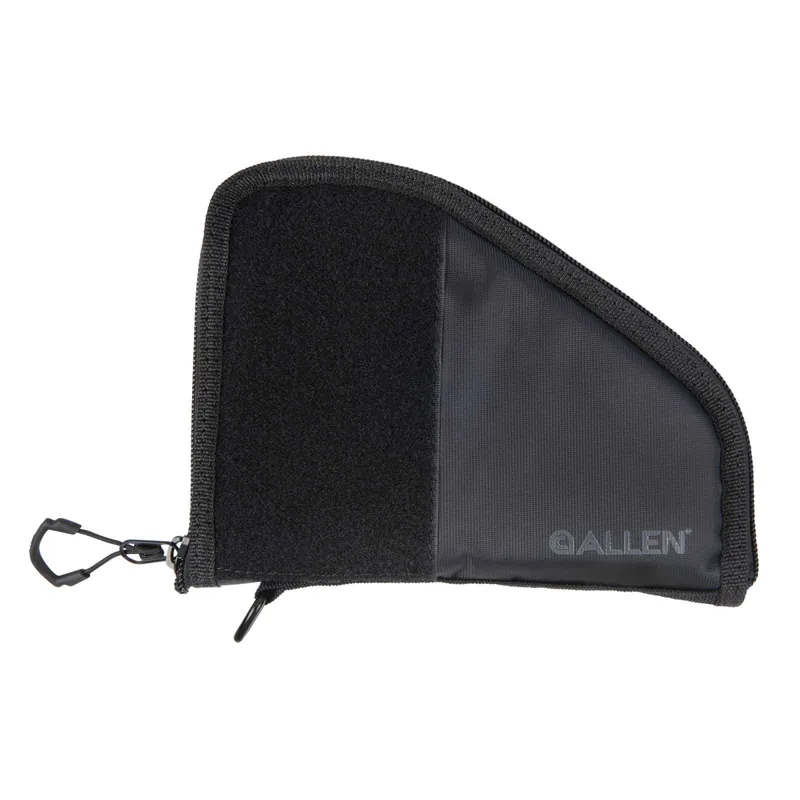 ALLEN 79-7 PISTOL CASE W/MAG POUCH COMP CHARCOAL