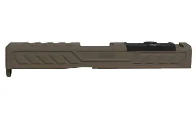 GREY GHOST GLOCK 19 GEN3 SLIDE RMR/DP PRO CUT VERSION 5 FDE CERAKOTE
