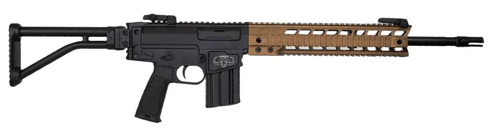 BRIGADE MFG MAKASI RIA 5.56 16IN BBL 12IN MLOK RAIL BURNT BRONZE 30RD BUFFERLESS FOLDING STOCK