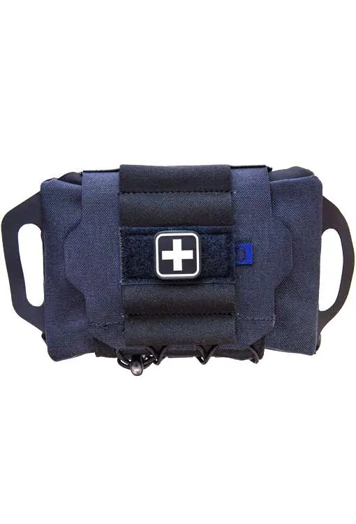 HIGH SPEED GEAR REFLEX IFAK SYSTEM MED ROLL AND CARRIER MED SUPPLIES NOT INCL LE BLUE