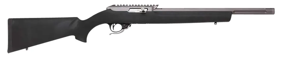 Tactical Solutions ATEGMGBHBLK X-Ring VR 22 LR 10+1 16.50" Fluted Threaded, Gunmetal Gray Barrel/Rec, Black Fixed Hogue OverMolded Stock, Optics Rail Mount