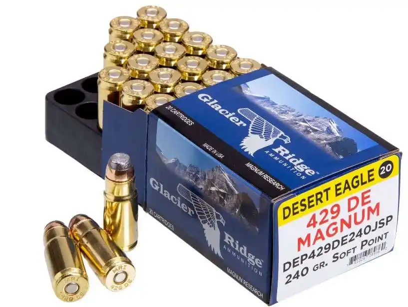 MAGNUM RESEARCH AMMO .429 Desert Eagle 240GR JHP 20 RNDS/BX20/10
