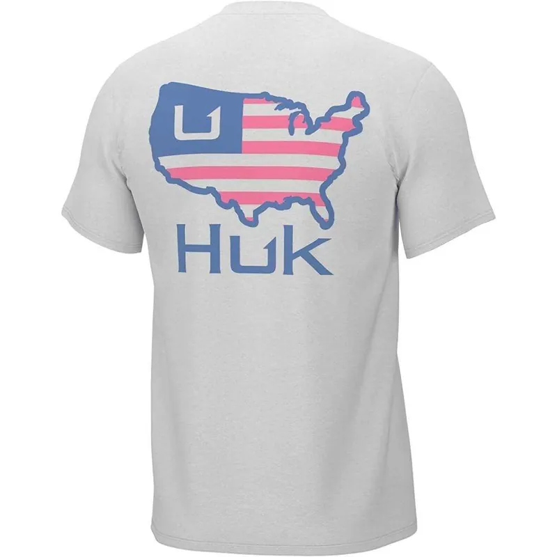 AMERICAN HUK TEE WHITE S