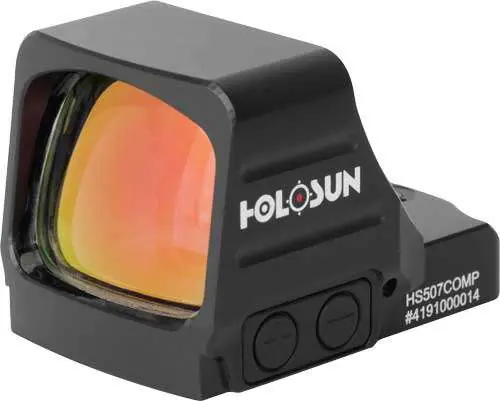 RED MRS ALUM LG OPEN LENS PIST