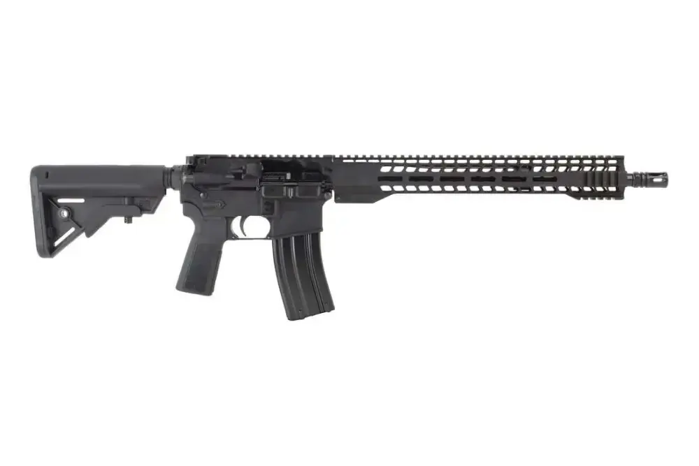 Radical Firearms Forged AR15 Rifle - Black | 5.56NATO | 16" Barrel | 15" (SKINNY HYBRID) M-LOK Rail | B5 Bravo Stock