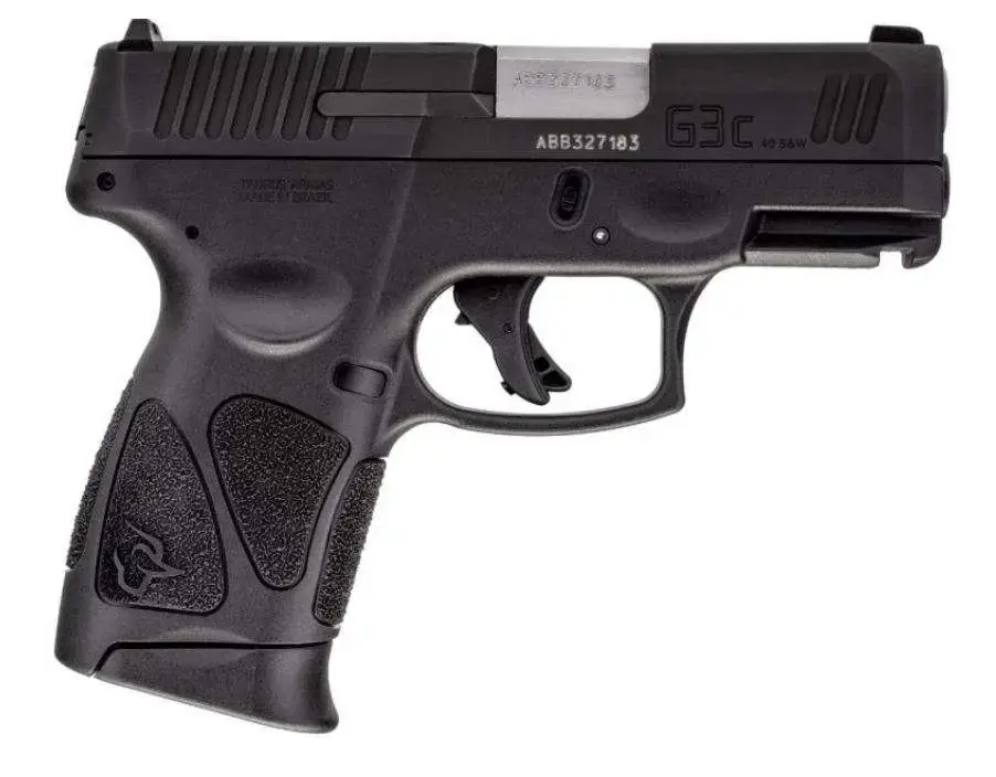 Taurus G3C Compact Pistol - Black | .40 S&W | 3.2" Barrel | 10rd x 3