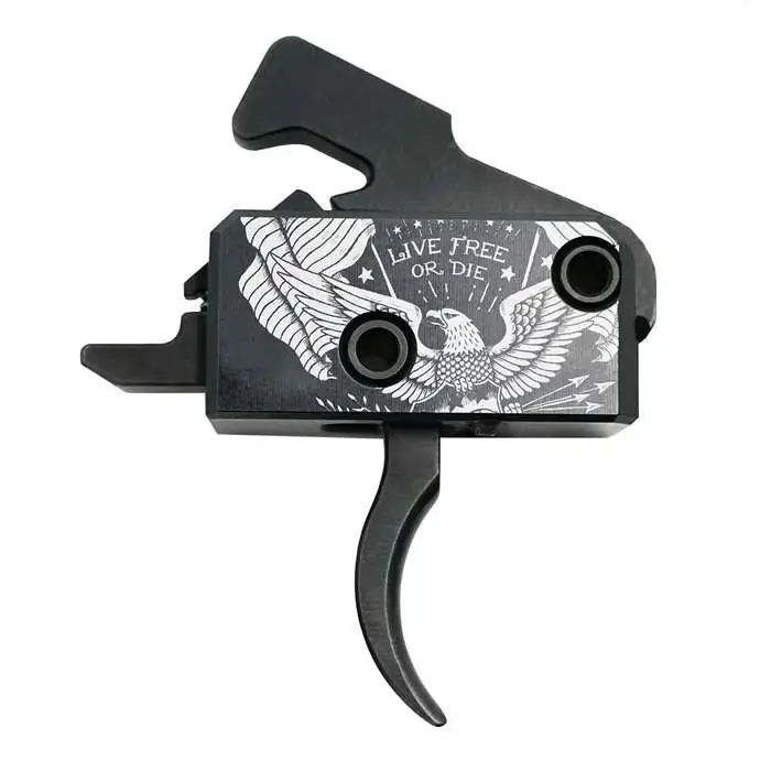 AR-15 SST LIVE FREE OR DIE CURVED TRIGGER