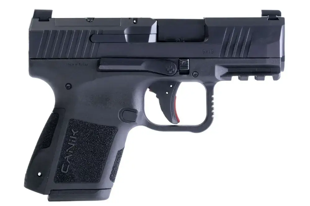 CANIK METE MC9 HGA 9MM 3.18IN BBL BLK 1-12RD & 1-15RD MAG 3-BACKSTRAPS HOLSTER