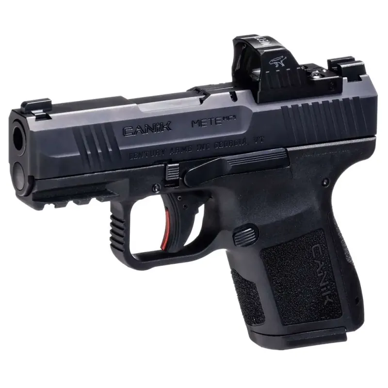 CANIK METE MC9 HGA 9MM 3.18IN BBL BLK 1-12RD & 1-15RD MAG 3-BACKSTRAPS HOLSTER W/MECANIK MO1 OPTIC
