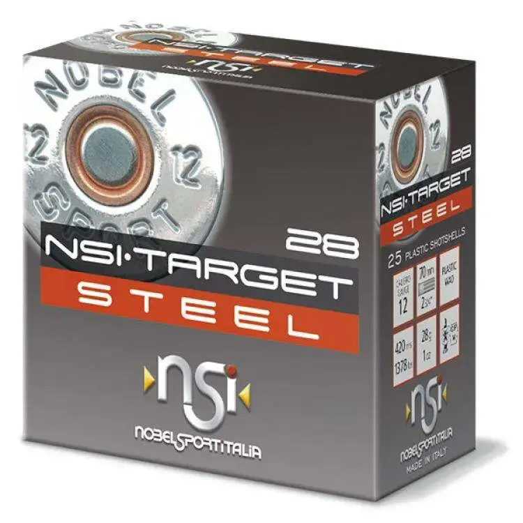 NOBEL SPORT STEEL TRAP 12 Gauge 2.75 1OZ #7 25 Pack