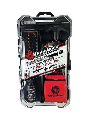 KleenBore KAR-556/9 Classic Box Kit 5.56mm/9mm Combo