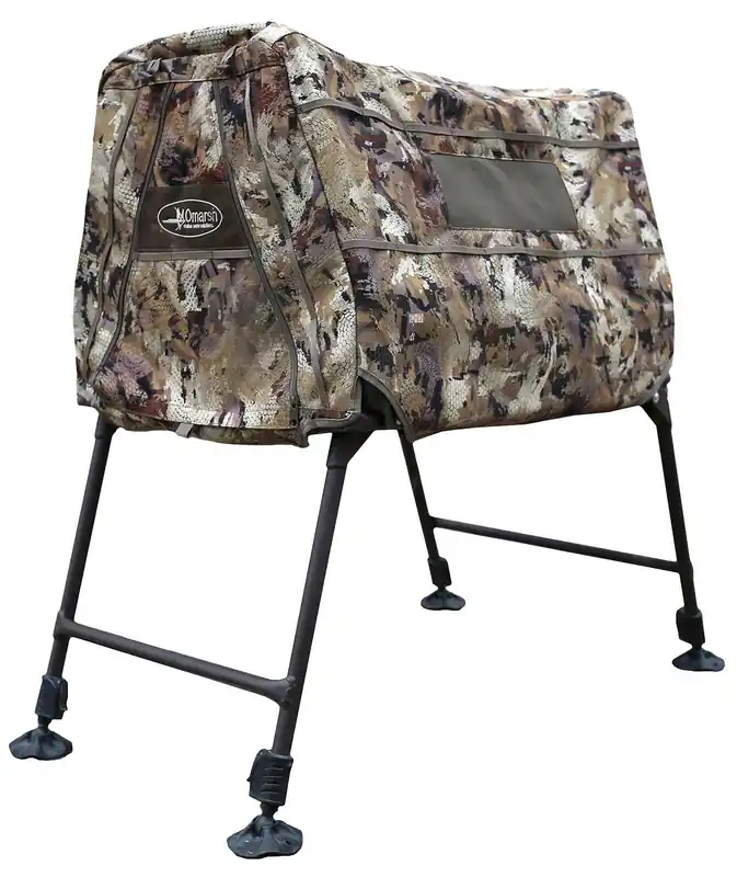 MOmarsh 34016 Invisi-Lab Mossy Oak Original BottomLand 31"L x 24"W x 21"H 0-34" High