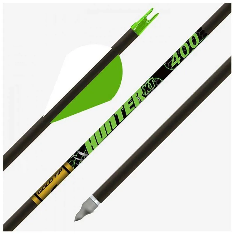 GOLD TIP ARROW HUNTER XT 340 2" RAPTOR VANES 1/2DOZ