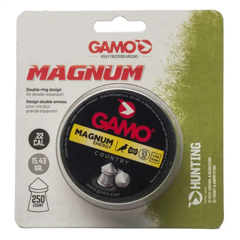 MAGNUM SPIRE POINT .22 CAL. TINS OF 250