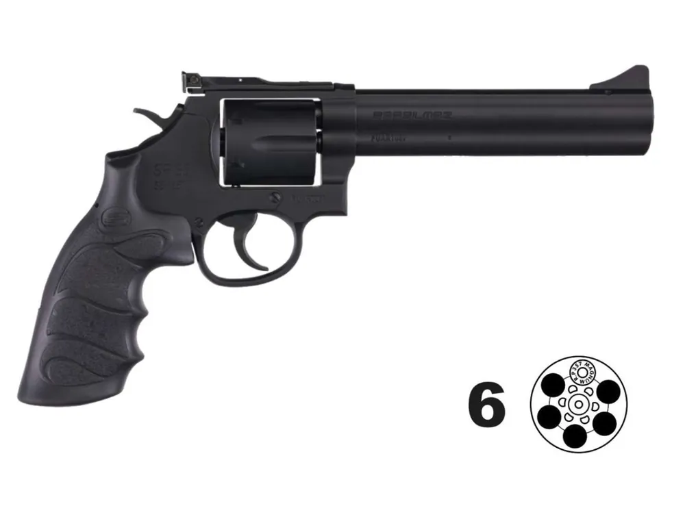 SAR SR-38 HGR 357 MAG/ 38 SPECIAL 6 IN BBL BLUE