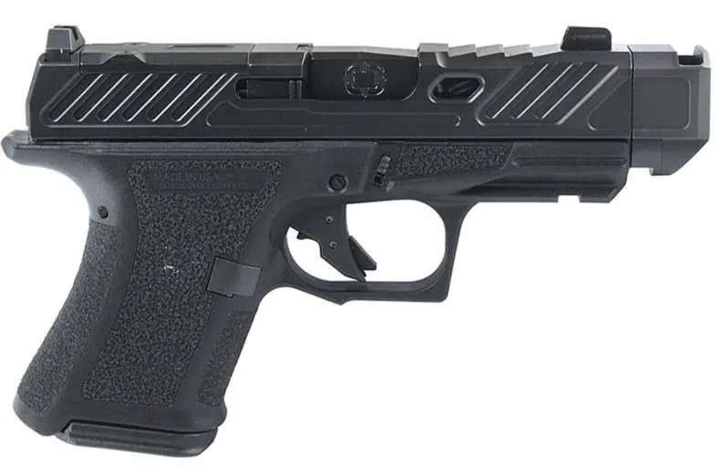 SHAS CR920P 9MM 3.41 BLK ELITE OPTIC CUT BLK
