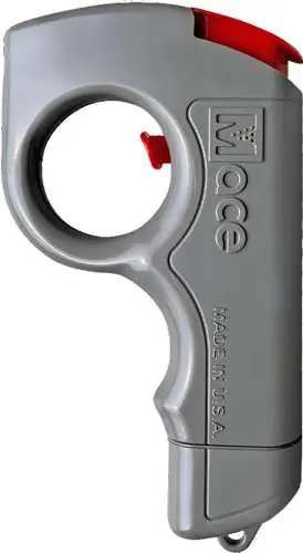 Mace 80827 Pocket Pepper Spray OC Pepper 10 Burst Range 10 ft Graphite