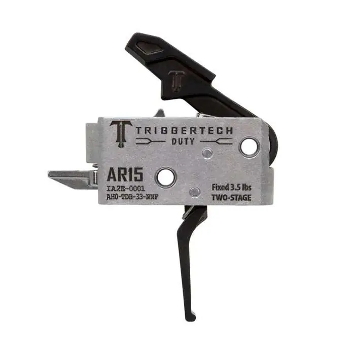 TRIGGER TECH AR15 BLK TWO STAGE FLAT DUTY TRIGGER 3.5 LB