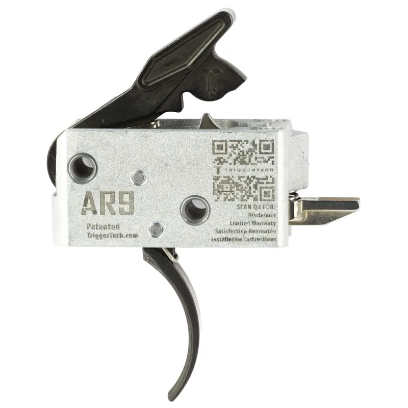 TriggerTech AH9TDB33NNC Duty Curved Trigger Two-Stage 3.50 lbs Draw Weight Fits AR-9
