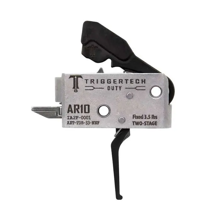 TriggerTech AHTTDB33NNF Duty Flat Trigger Two-Stage 3.50 lbs Draw Weight Fits AR-10