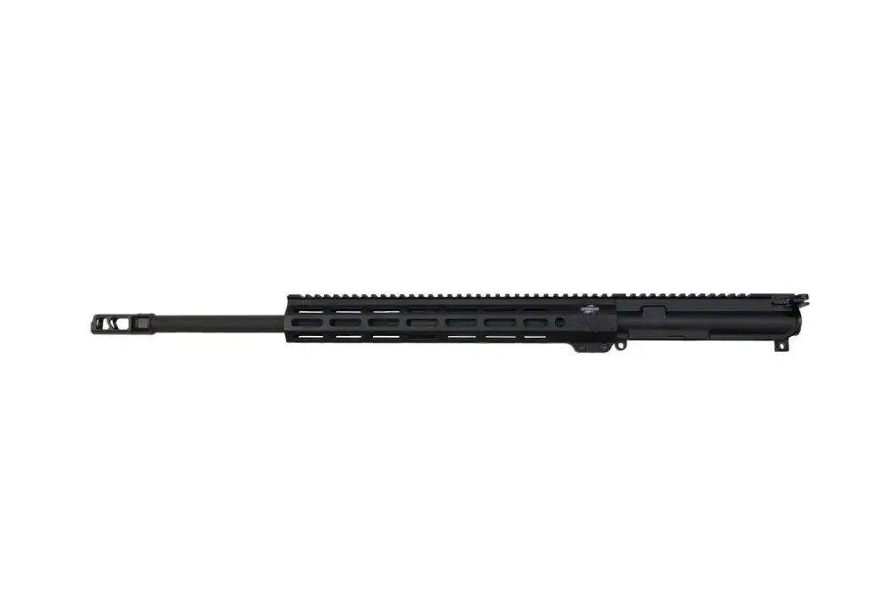 Bushmaster Bravo Zulu AR Upper Assembly - Black | .450 Bushmaster | 20" Barrel | 14" BFI Free Float M-LOK Rail | Snake Charmer Muzzle Brake