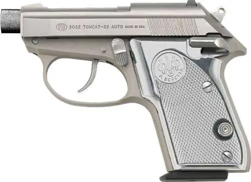 BERETTA 3032 TOMCAT .32ACP 2.9 " 7-SHOT GHOSTBUSTER ALUM GRPS