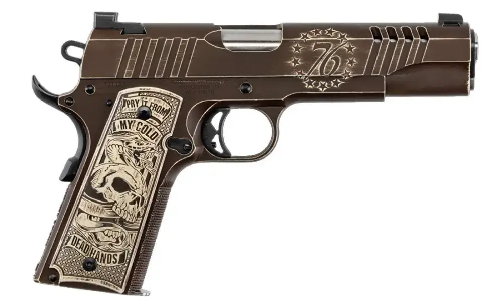 AUTO-ORDNANCE 1911 45ACP 5" CUSTOM ENGRAVED