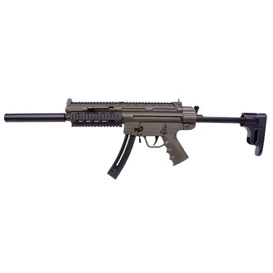 BL GSG 16 CARBINE .22LR 16.25" 22-SH ADJ STOCK OD GREEN