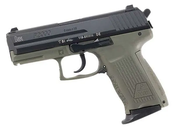 H&K P2000SK V3 9MM 10RD GRN FS