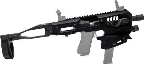 CAA MCK MICRO CONVERSION KIT GEN 2 GLOCK 9/40 W/BRACE M BLK