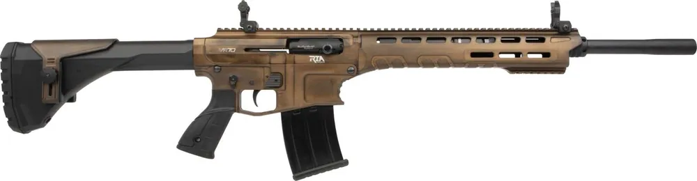 ARMSCOR ROCK ISLAND VR70 SHOTGUN 12 GAUGE 20" BROWN/BLACK