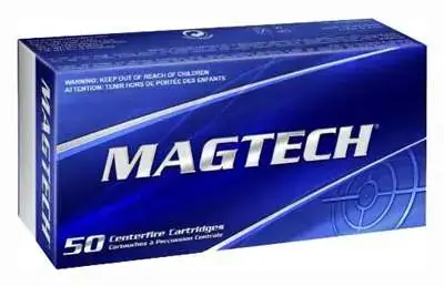 Magtech 9B Range/Training 9mm Luger 124 gr 1109 fps Full Metal Jacket (FMJ) 50 Bx/20 Cs