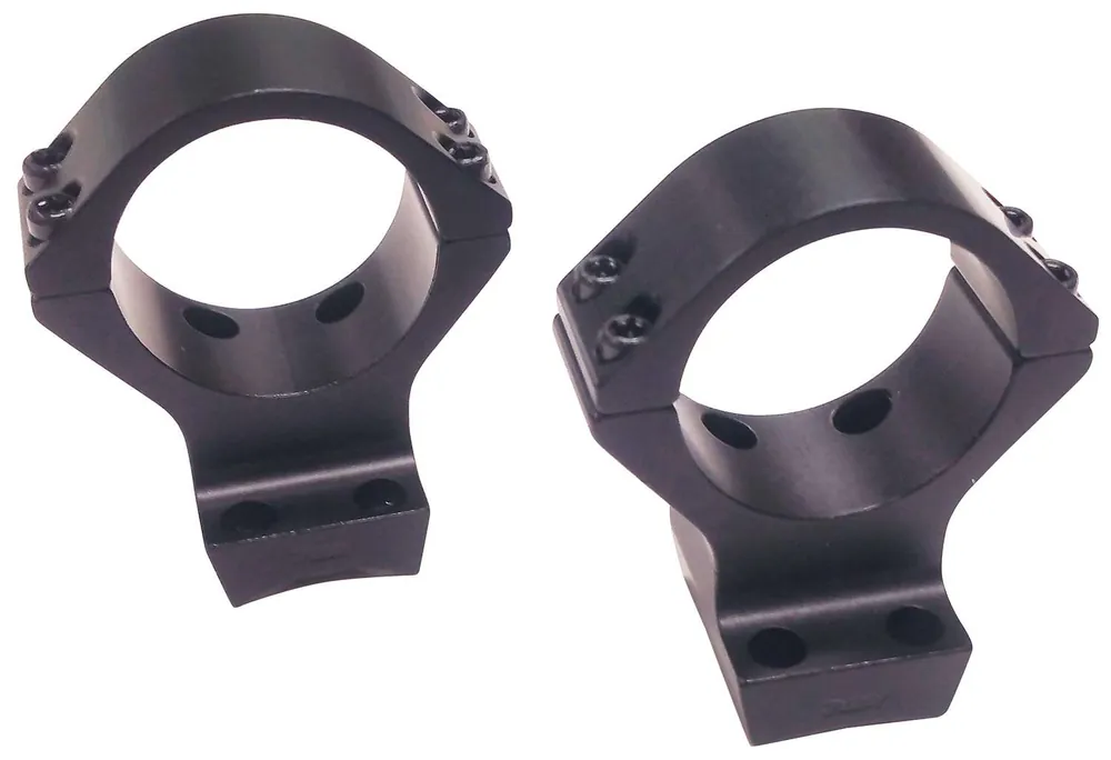 Talley 740735SM Ring/Base Combo Smoked Bronze Cerakote Aluminum 30mm Tube Compatible w/Browning X-Bolt Medium Rings Short/Super Short Action 20 MOA 1 Pair
