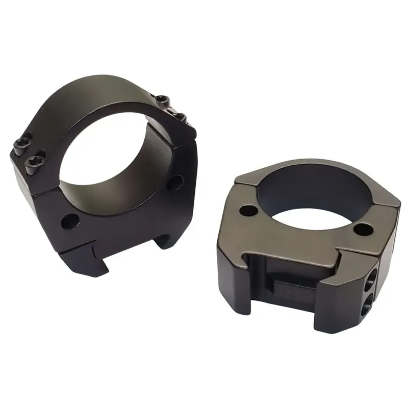 Talley TMS35L Modern Sporting Black Anodized Aluminum 35mm Tube Low Picatinny Rail Mount