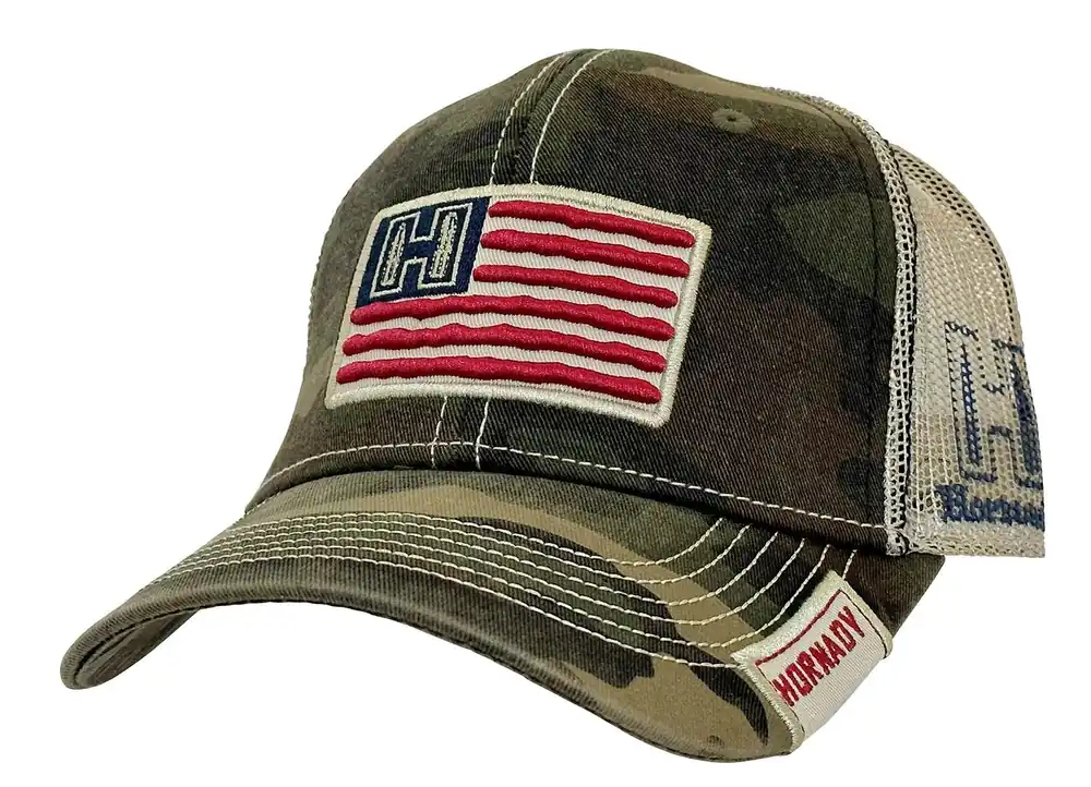 HDESIGN 10090 HORNADY FLAG CAP CAMO