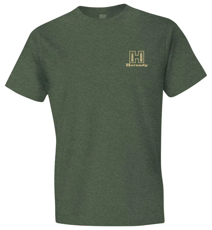 Horizon Design 31435 Hornady T-Shirt Logo Stamp Military Green 2XL