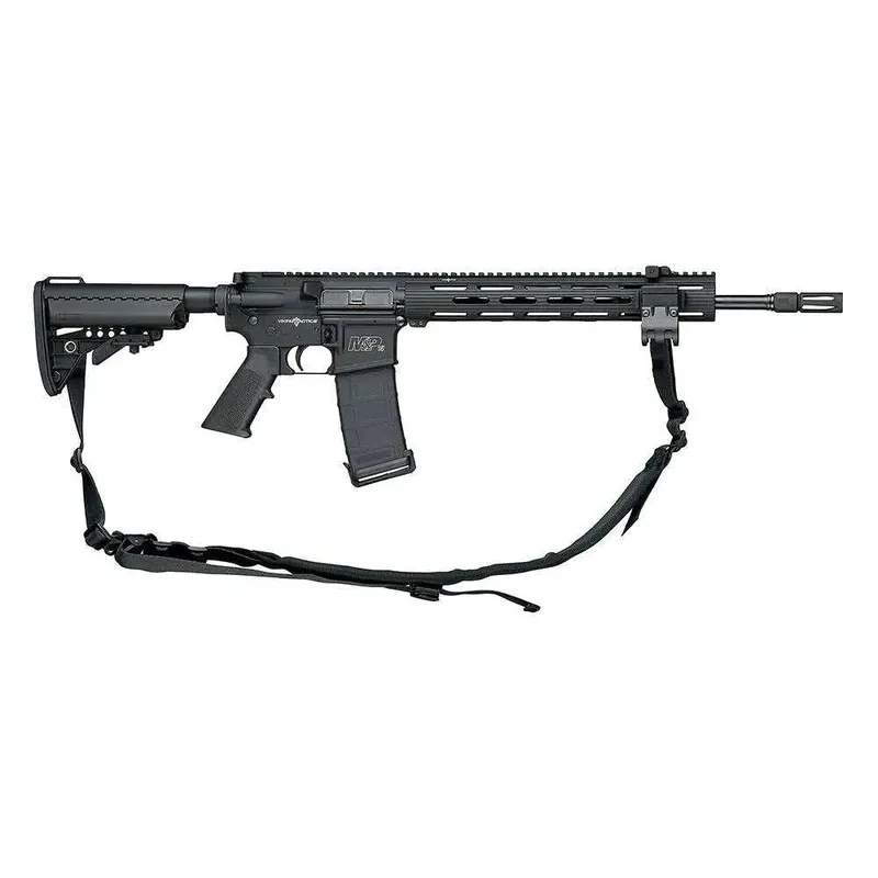 SW M&P15VTAC II 223REM 16 BLK ADJ STK 30RD USE