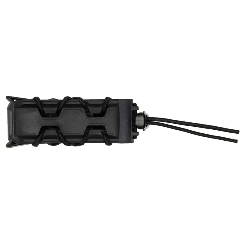 High Speed Gear 16PT01BK TACO V2 Mag Pouch Single, Black Polymer, Belt Clip/MOLLE U-Mount, Compatible w/ Pistol Mags