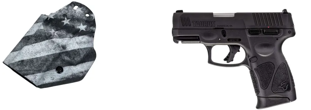 TAU G3C 9MM 3.26 BLK 2-10RD MFT BW HOLSTER