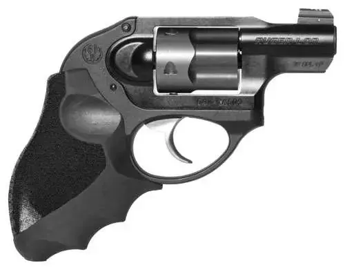 Ergo 4583RUG Delta Ergonomic Pistol Grip Ruger LCR Blk Rubber