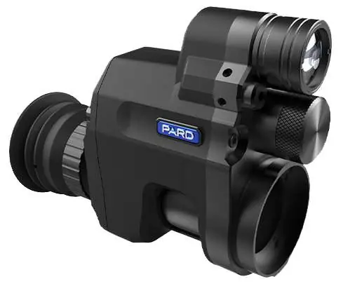 PARD NV007V NV007V Night Vision Clip On Black 4x 16mm, Wavelength 850nm w/Laser