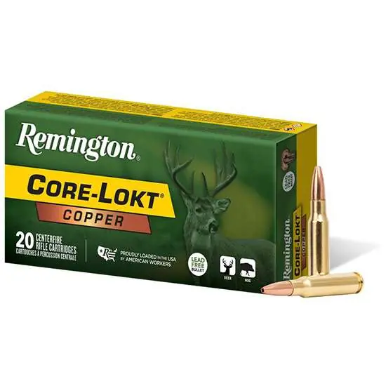 REM CORE LOKT 308WIN 150GR COPPER HP 20 Round Box
