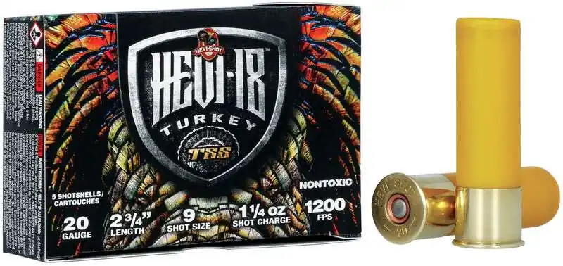 HEVI 18 TSS TKY 20GA 2.75 1.25OZ #9 5/10