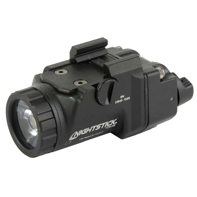 Subcompact Handgun Light, Short/Narrow Rail models - 1 CR123 - Black