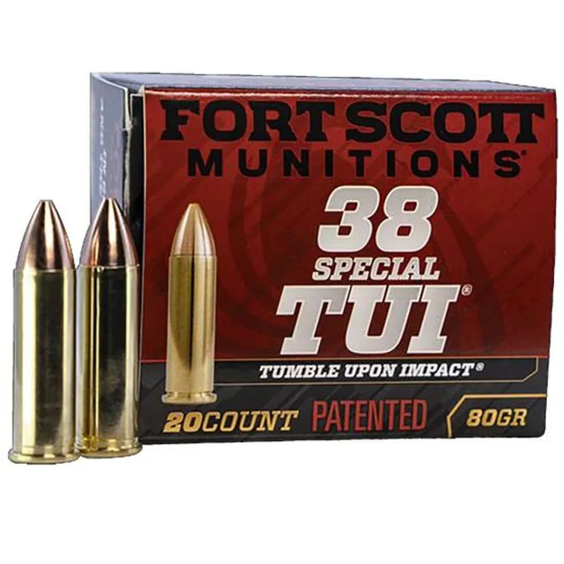 Fort Scott .38SPl 80GR FSM TUI