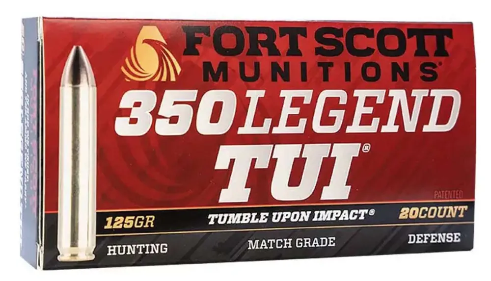Fort Scott 350 Legend 125gr FSM TUI SCS 20rd